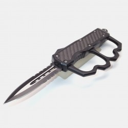PK95 SUPER Knife Automatic - Brass Knuckles Knife