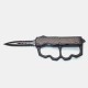 PK95 SUPER Knife Automatic - Brass Knuckles Knife