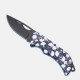 PKA3 Portachiavi Coltello Spyderco Dog Tag Folder 