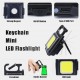 S07 Mini Elektroschocker + LED-Taschenlampe - 2 in 1 Schlüsselbund