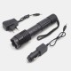 S10 Dissuasore-torcia + LED Flashlight + BOX + Battery + AC + Car Charger