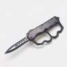 PK95.0 Couteau de poche - Laiton Knuckles Couteau