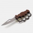 PK40 SUPER One Hand Knife Semiautomatic - Brass Knuckles Knife - M