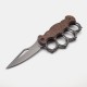 PK40 SUPER One Hand Knife Semiautomatic - Brass Knuckles Knife - M