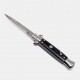 PK47 Super Italiaans Stiletto Automatisch Mes Switchblade - Bayonet - 22,5 cm