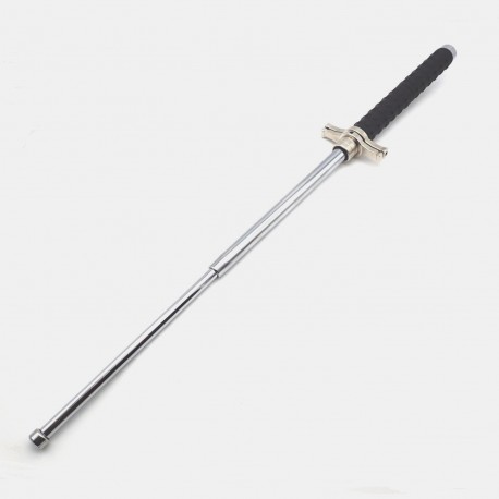 T19.1 Telescopic baton with foam hard rubber handle - 64 cm 