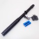 S03 Stun Gun Telescopic Baton HY-X10 + LED Flashlight Cree 4 in 1 - 49 cm