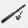 S03X Electroshock Defensa Personal Telescopic Bastón HY-X10 + linterna LED Cree 4 in 1 - 49 cm