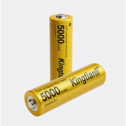 BR1 UltroFite GH Ricaricabile batteria 186V Li-Ion 1200mAh 3.7V 18650 - 2 PZ