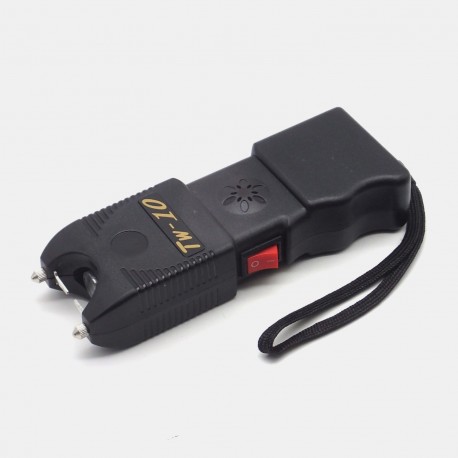 S12 Electroshock Defensa Personal + linterna LED + Alarm 120db - 3 in 1