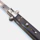 PK47 Super Italian Stiletto Switchblade Automatic Knife - Bayonet - 22,5 cm
