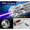 L01 Puntatore laser blu - laser blu con 5 ugelli + BOX