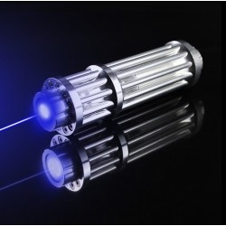 L01 Blauwe laser pointer - Blue Laserpen met 5 nozzles + BOX