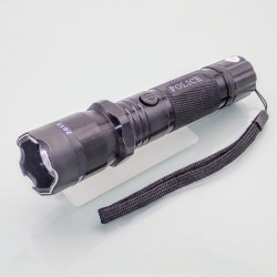 S17 Dissuasore-torcia + LED Flashlight POLICE 4 in 1