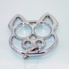 KA5.1 Self Protection Défense porte-clés en métal Skull - Brass Knuckles