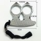 KA6 Self Defense Protection metalen sleutelhanger - Boksbeugel