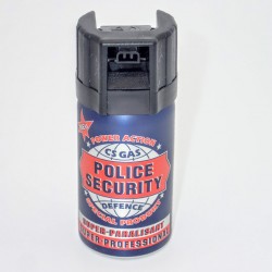 P07 CS Gas Spray de Policía de Seguridad - 40 ml