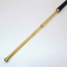 T08 Telescopic baton with foam rubber handle - Black - 65 cm