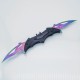 PK52 BATMAN - One Hand Knife Semiautomatic with two blades