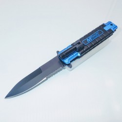 PK27 One Hand Knife Semiautomatic - Pocket Knife with flashlight
