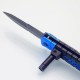 PK27 Coltello da tasca con la torcia elettrica - Semi Automatico coltello