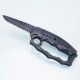 PK31 SUPER One Hand Knife Semiautomatic - Brass Knuckles Knife 