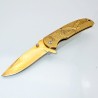 PK88 Zakmes - een hand Mes Halfautomatische GOLD USA