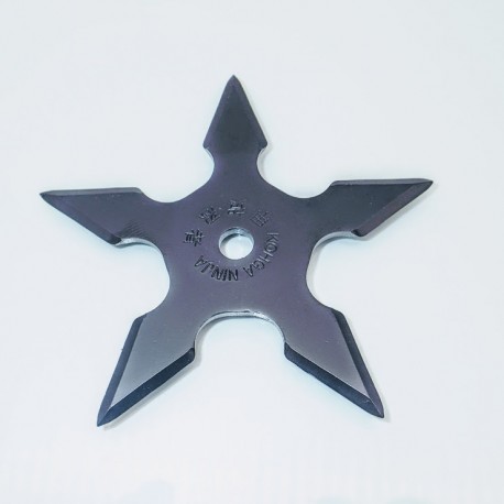 MK-Ultra Covert Ninja Throwing Stars Set of 4 With Pouch Black - Edge Import