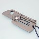 PKA3 Messer-Schlüsselanhänger Spyderco Dog Tag Folder