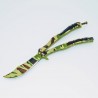 PK65.1 Super Balisong - Butterfly Knife CS GO GRADIENT