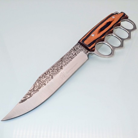 HK8 Super Hunting Knife & Brass Knuckles - 31 cm
