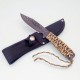 HK12 HUNTING FIXED-BLADE SURVIVAL KNIFE