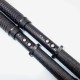 S03 Electroshock Defensa Personal Telescopic Bastón HY-X10 + linterna LED Cree 4 in 1 - 49 cm