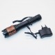 S09 Dissuasore-torcia + LED Flashlight + ZOOM + Battery + AC + Car Charger