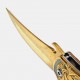 PK44 Taschenmesser - Einhandmesser Halbautomatische GOLD 