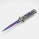 PK43.1 Super Couteau Automatique Stiletto Switchblade- Baïonnette - 25 cm