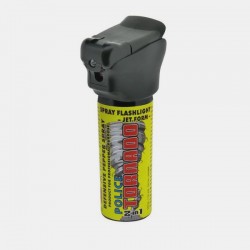 P27 ESP Pepper Spray Linterna POLICE TORNADO para profesionales - 50 ml