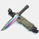  HK27 Super coltelli da caccia, coltelli RAMBO-Style Bayonet - 31 cm