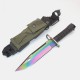  HK27 Super Couteaux de chasse, couteaux RAMBO-Style Bayonet - 31 cm