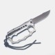 PK31.1 SUPER One Hand Knife Semiautomatic - Brass Knuckles Knife 