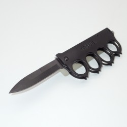 PK60 One Hand Knife Semiautomatic - Brass Knuckles Knife 