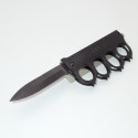 PK34 One Hand Knife Semiautomatic - Brass Knuckles Knife 