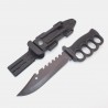 HK14 Super Hunting Knife & Brass Knuckles - 31 cm