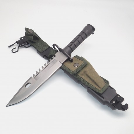 Oso polar Atlas Irregularidades Cuchillo de caza, Cuchillo de supervivencia, RAMBO-Style Bayonet